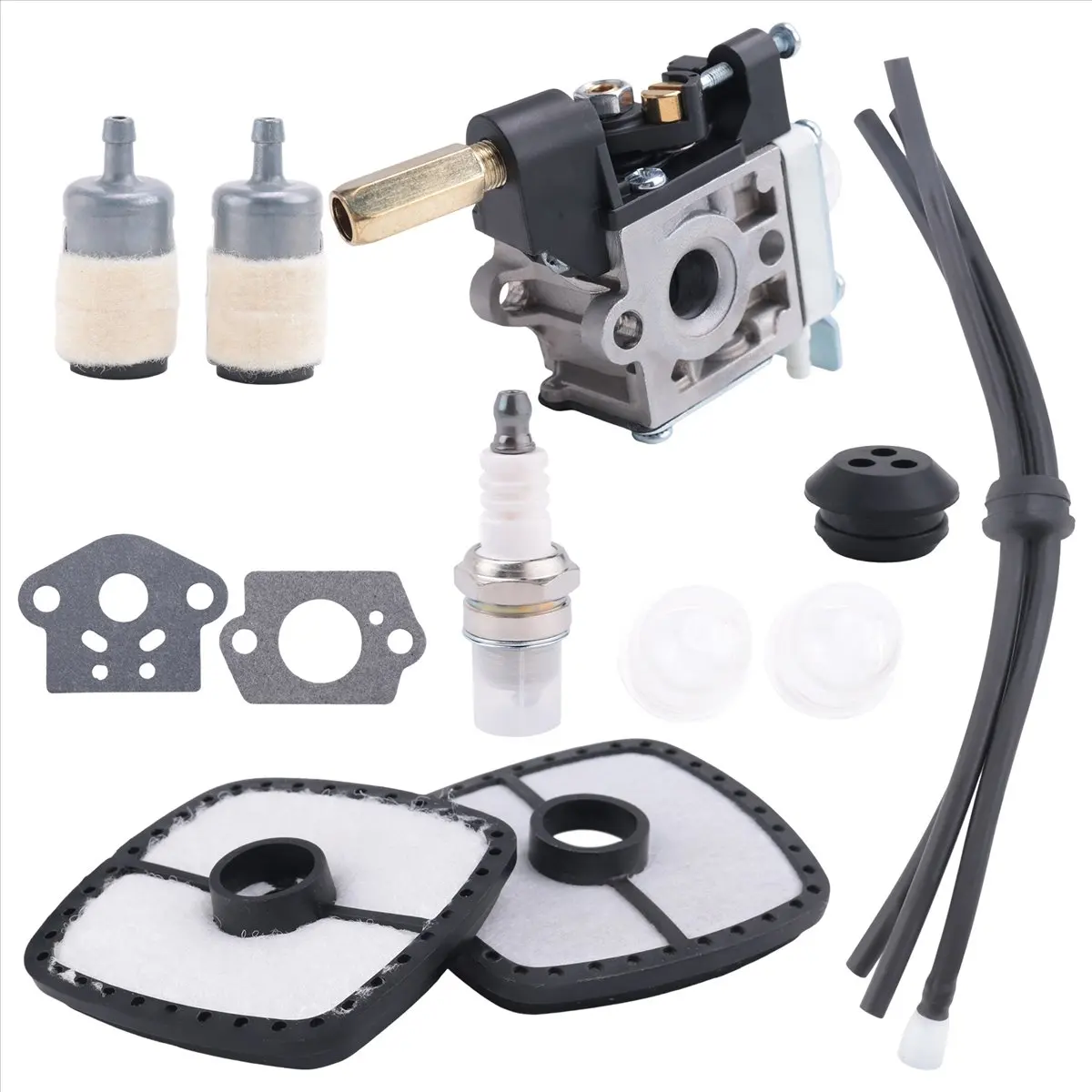 Карбюратор A50U для триммеров Echo SRM-230, SRM-231, GT-200R, SRM-210, SRM-230S, SRM-230U с воздушным фильтром и комплектом для настройки
Карбюратор A50U для триммеров Echo SRM-230, SRM-231, GT-200R, SRM-210, SRM-230S, SRM-230U с воздушным фильтром и комплектом для настройки