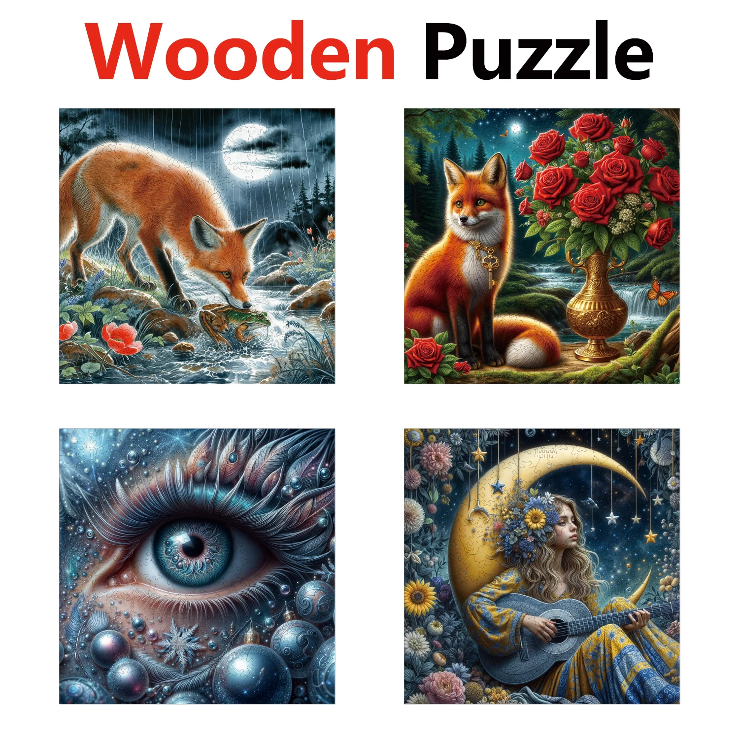 Пазлы с изображением лисьих глаз для девочек, высококачественные головоломки, деревянные головоломки, лучший рождественский подарок
Пазлы с изображением лисьих глаз для девочек, высококачественные головоломки, деревянные головоломки, лучший рождественский подарок