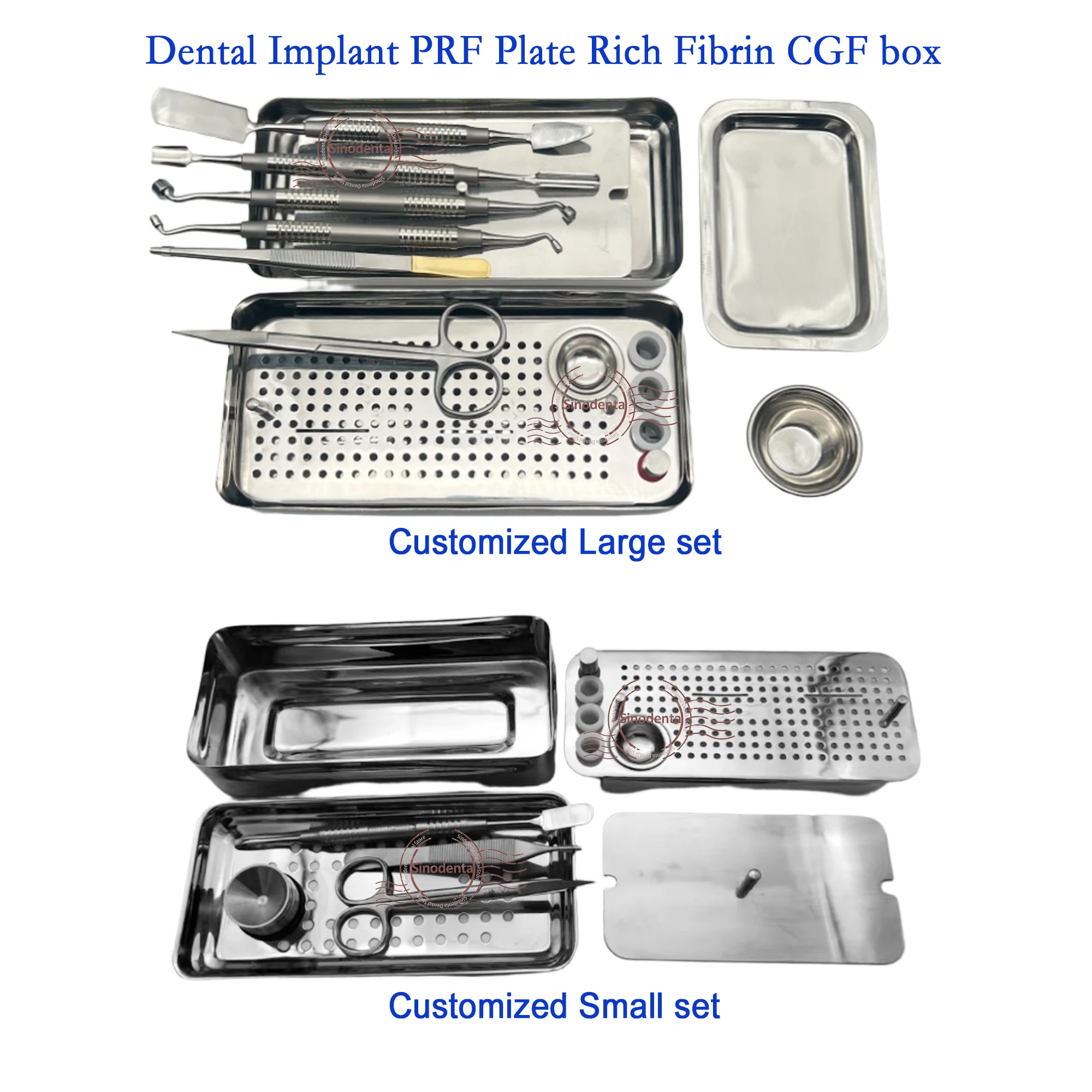 Dental PRF Box Platelet Rich Fibrin Set Bone Graft Instrument CGF Centrifuge Tool Box for Dental PRF CGF Membrane Surgery Used
Dental PRF Box Platelet Rich Fibrin Set Bone Graft Instrument CGF Centrifuge Tool Box for Dental PRF CGF Membrane Surgery Used