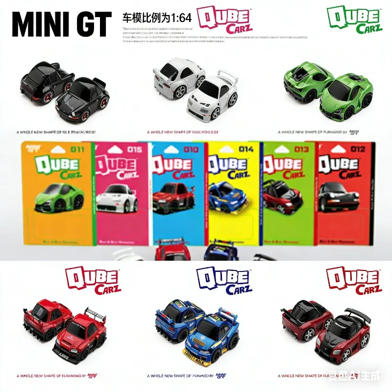 MINI GT 1:64 QubeCarz Cast Alloy Static Car Model, Boys' Holiday Gift Toy, Adult Collection Decoration Piece.
MINI GT 1:64 QubeCarz Cast Alloy Static Car Model, Boys' Holiday Gift Toy, Adult Collection Decoration Piece.