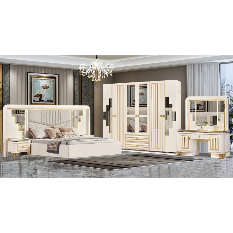 &Classic King Size Bedroom Set European Style Hot Sell Royal Luxury Bedroom Furniture
&Classic King Size Bedroom Set European Style Hot Sell Royal Luxury Bedroom Furniture