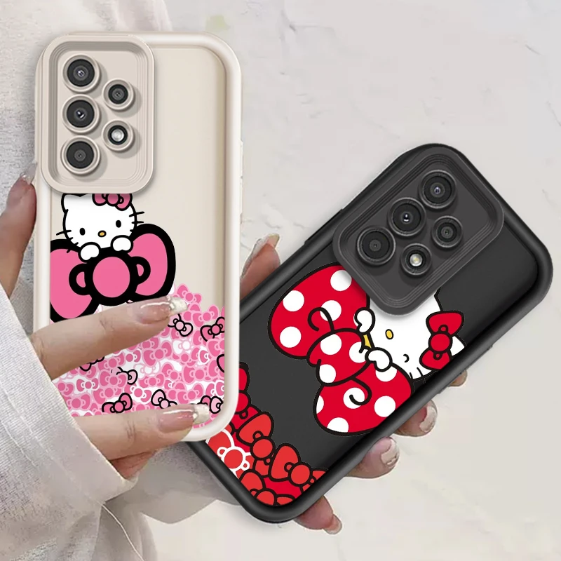 Sanrio Hello Kitty Red Cute For Samsung A73 A71 A54 A53 A52 A51 A33 A32 A21S A14 A13 A12 A25 A04 A05 5G Eye Ladder TPU
Sanrio Hello Kitty Red Cute For Samsung A73 A71 A54 A53 A52 A51 A33 A32 A21S A14 A13 A12 A25 A04 A05 5G Eye Ladder TPU