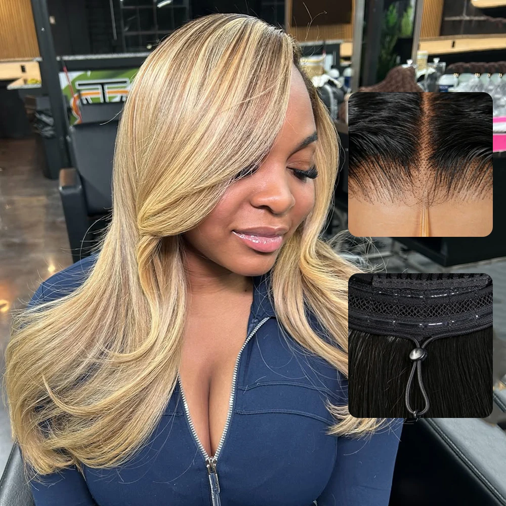 ALICOCO Ash Blonde 13x6 HD Lace Glueless Wig Human Hair Body Wave 13x6 HD Full Frontal Wig Pre Plucked Drawstring Wig with Tape
ALICOCO Ash Blonde 13x6 HD Lace Glueless Wig Human Hair Body Wave 13x6 HD Full Frontal Wig Pre Plucked Drawstring Wig with Tape