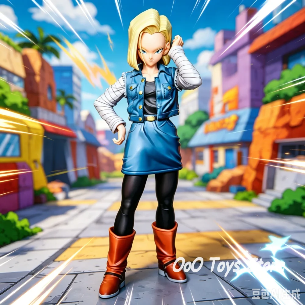 Anime Dragon Ball Z Figure Android 18 Action Figures Pvc Statue Ornamen Collection Model Toys Gifts 27cm/10.63in
Anime Dragon Ball Z Figure Android 18 Action Figures Pvc Statue Ornamen Collection Model Toys Gifts 27cm/10.63in