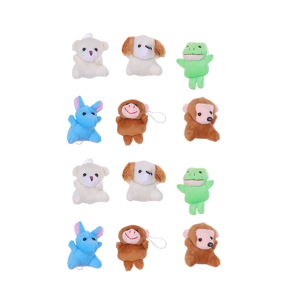 12Pcs Mini Plush Toy Animal Shaped Hanging Pendant Adorable Pendant Hanging Decoration Mixed Style Mini Toy
12Pcs Mini Plush Toy Animal Shaped Hanging Pendant Adorable Pendant Hanging Decoration Mixed Style Mini Toy