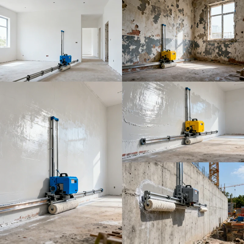 Customized 220v/380v Automatic Wall Plastering Wall Mortar Intelligent Scraping Robot Cement Mortar Plastering Spraying Machine
Customized 220v/380v Automatic Wall Plastering Wall Mortar Intelligent Scraping Robot Cement Mortar Plastering Spraying Machine