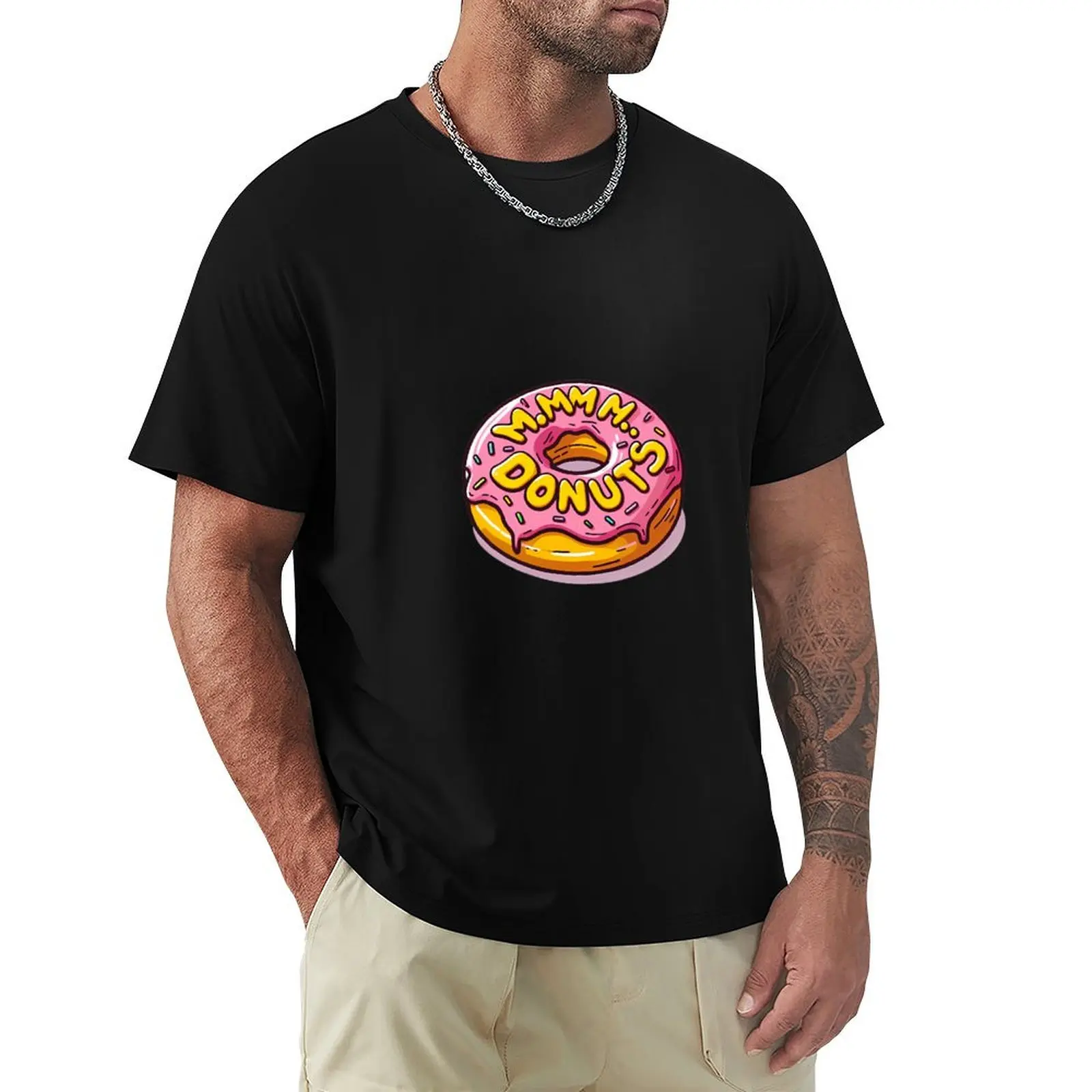 donuts T-Shirt Anti-Fade Casual Tee Shirt
donuts T-Shirt Anti-Fade Casual Tee Shirt
