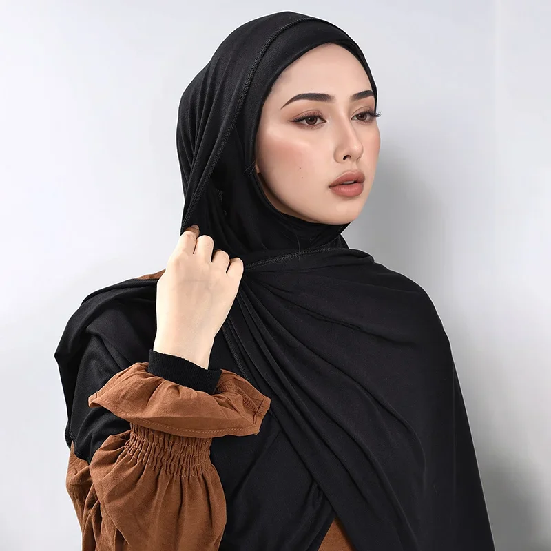 Two Piece Set Jersey Hijab and Undercap Scarves Shawls for Women Muslim Hijab Turban Pull On Head Wrap Amira Inner Hat Bandanas
Two Piece Set Jersey Hijab and Undercap Scarves Shawls for Women Muslim Hijab Turban Pull On Head Wrap Amira Inner Hat Bandanas