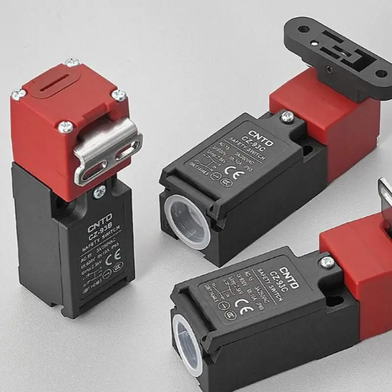 2Pcs CNTD Vertical Interlock Safety Limit Switch CZ-93 CZ-93C CZ-93B With K1 K2 K3 Key Laser Industry Numerical Control Machine
2Pcs CNTD Vertical Interlock Safety Limit Switch CZ-93 CZ-93C CZ-93B With K1 K2 K3 Key Laser Industry Numerical Control Machine