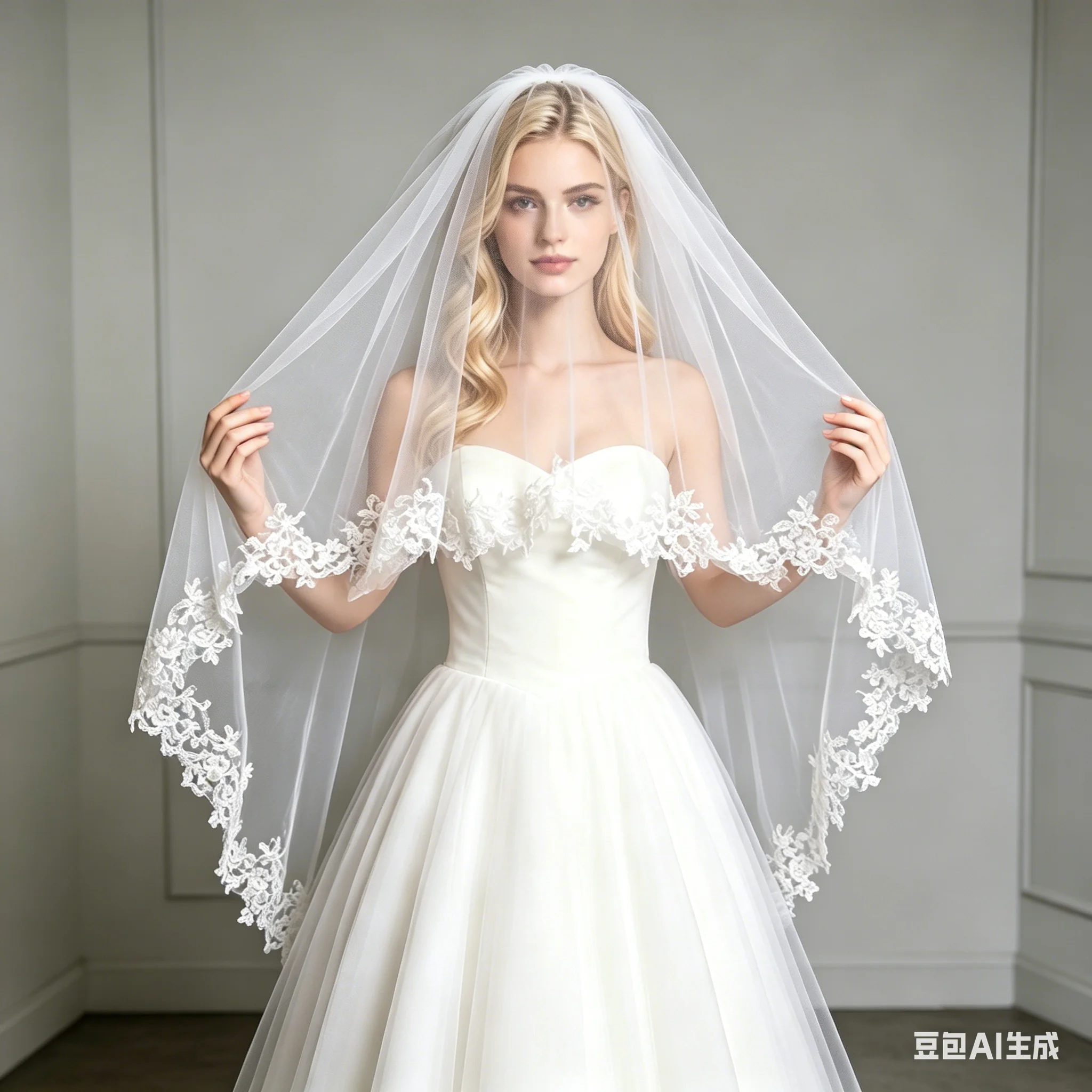 Sweet Bridal Veil Lace Edge 2 Tiers Mysterious Wedding Dress Accessory with comb for Brides Church Party Elegant Headpiece G79
Sweet Bridal Veil Lace Edge 2 Tiers Mysterious Wedding Dress Accessory with comb for Brides Church Party Elegant Headpiece G79