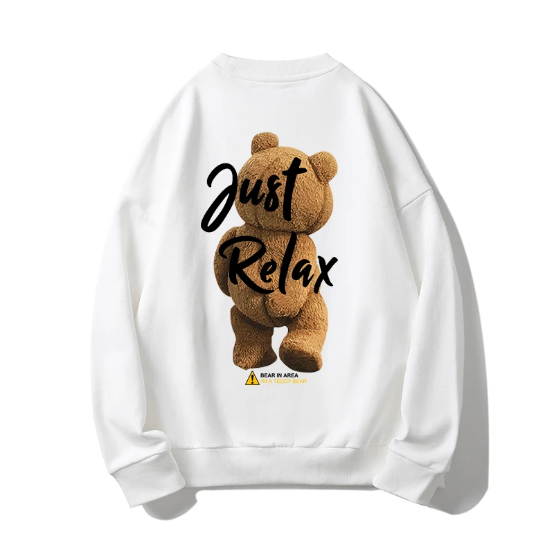 Cotton Hoodie Men's and Women's Spring and Autumn Long Sleeve T-shirt Thick Round Neck Undershirt American Winter White Hoodie
Cotton Hoodie Men's and Women's Spring and Autumn Long Sleeve T-shirt Thick Round Neck Undershirt American Winter White Hoodie