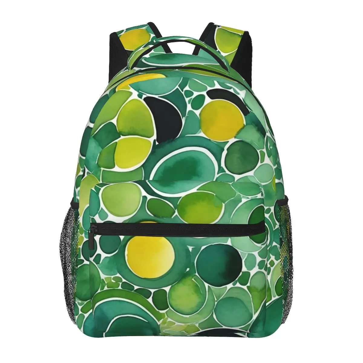 Green Bubbles Whirlpool Backpack Hot Sale Daypack Large Capacity Kids BookBag School Bag Shoulder Bags for Men Women
Green Bubbles Whirlpool Backpack Hot Sale Daypack Large Capacity Kids BookBag School Bag Shoulder Bags for Men Women