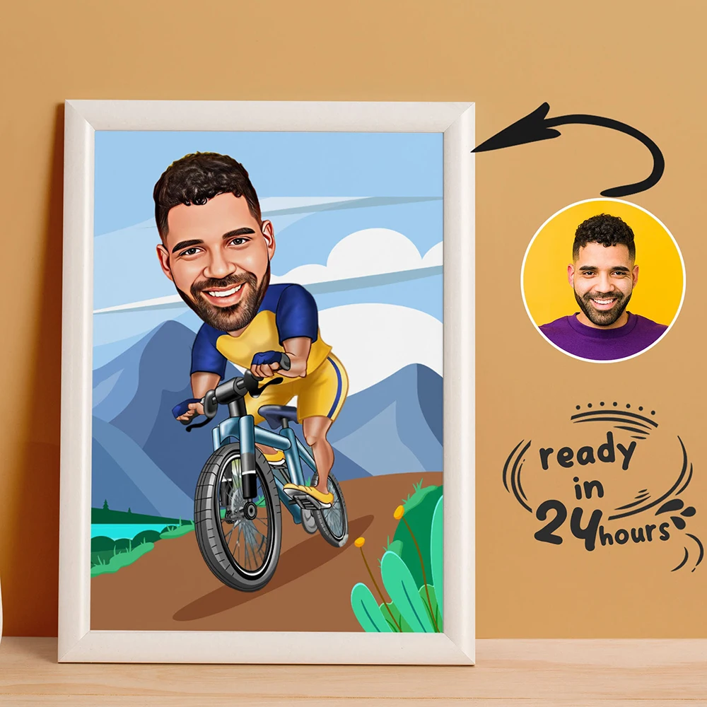 Personalized Mountain Bike Sport Cartoon Wall Art Poster And Prints Picture Canvas Painting Decoration Interior Room for Stadium
Personalized Mountain Bike Sport Cartoon Wall Art Poster And Prints Picture Canvas Painting Decoration Interior Room for Stadium