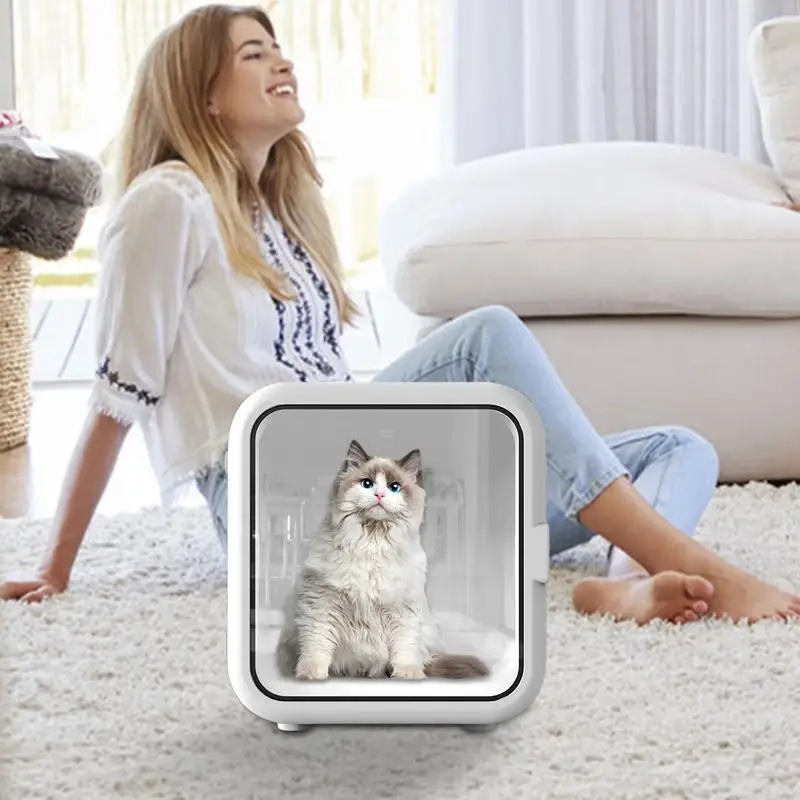 Automatic Pet Hair Dryer 62L Warm Blowing Wind Box 360 Degrees Electric Automatic Efficient Drying Machine Pet Drying Cabinet
Automatic Pet Hair Dryer 62L Warm Blowing Wind Box 360 Degrees Electric Automatic Efficient Drying Machine Pet Drying Cabinet