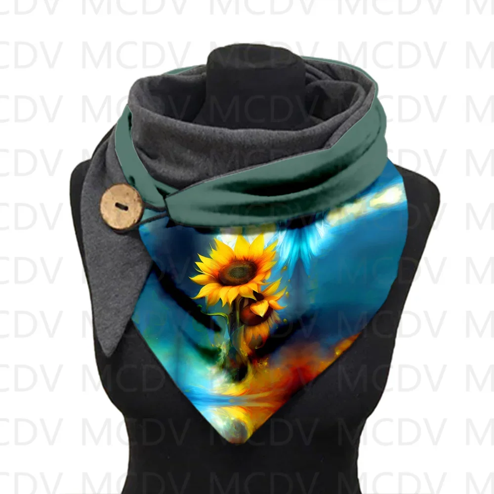 Sunflower Flowers Scarf 3D Printed Warm Fleece Casual Scarf And Shawl for Women Warm and comfortable Scarf
Sunflower Flowers Scarf 3D Printed Warm Fleece Casual Scarf And Shawl for Women Warm and comfortable Scarf