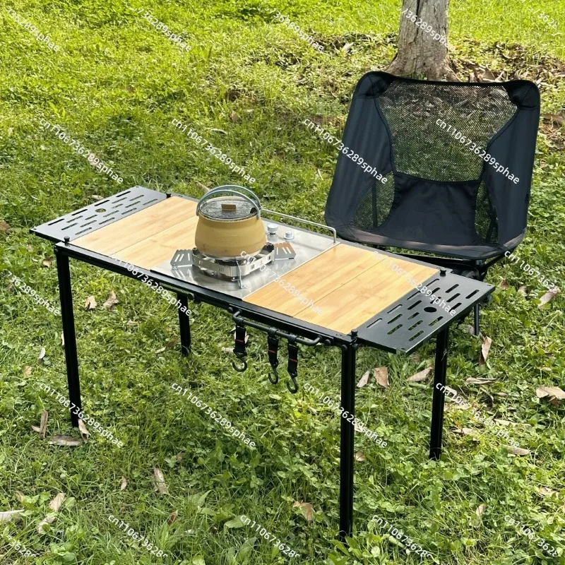 Outdoor lightweight IGT assembly table Portable quick-release module Multifunctional camping tea Camping kitchen stove
Outdoor lightweight IGT assembly table Portable quick-release module Multifunctional camping tea Camping kitchen stove