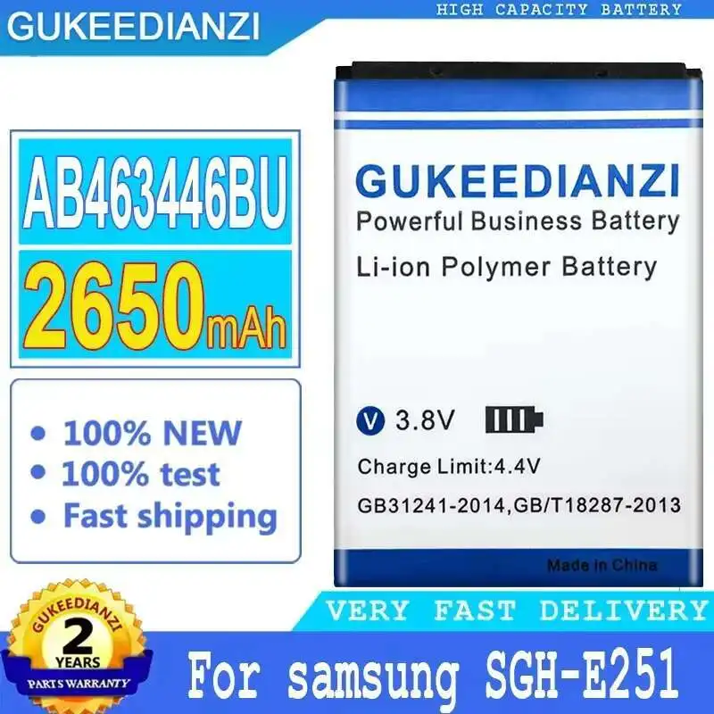 Аккумулятор AB463446BU AB043446BE AB043446BEC для Samsung Sgh-E251 Sgh-E258 Sgh-E350 Sgh-E428 Sgh-E500 Sgh-E900 Sgh-E908 Sgh-M620
Аккумулятор AB463446BU AB043446BE AB043446BEC для Samsung Sgh-E251 Sgh-E258 Sgh-E350 Sgh-E428 Sgh-E500 Sgh-E900 Sgh-E908 Sgh-M620