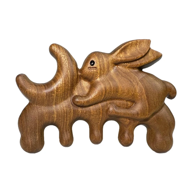 Rabbit Massage Comb Head Meridian Gua Sha Scalp Relaxation Acupuncture Therapy Wide Teeth Comb Wooden Massager Green Sandalwood
Rabbit Massage Comb Head Meridian Gua Sha Scalp Relaxation Acupuncture Therapy Wide Teeth Comb Wooden Massager Green Sandalwood