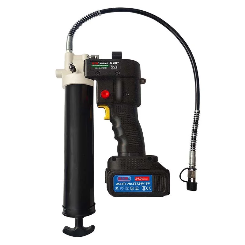 21V Electric Grease Gun Portable 10000PSI Oil-Filling with Digital Lock Button Fully Automatic Syringe for Maintenance Repair
21V Electric Grease Gun Portable 10000PSI Oil-Filling with Digital Lock Button Fully Automatic Syringe for Maintenance Repair