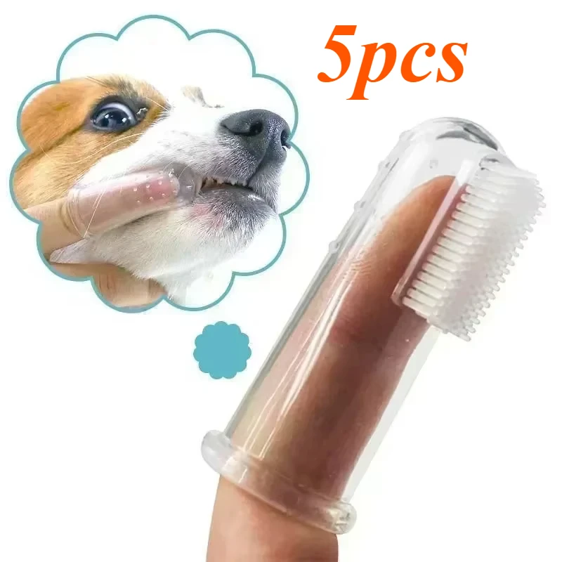 5pcs Super Soft Pet Finger Toothbrush Dog Brush Bad Breath Tartar Teeth Care Tool Dog Pet Supplies Cepillo Para Perro
5pcs Super Soft Pet Finger Toothbrush Dog Brush Bad Breath Tartar Teeth Care Tool Dog Pet Supplies Cepillo Para Perro