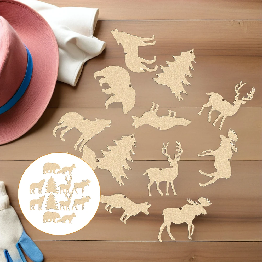 30Pcs Animal Wood Cutouts Unfinished Wooden Slices DIY Painting Craft Blank Chips Decorative Hanging Ornaments
30Pcs Animal Wood Cutouts Unfinished Wooden Slices DIY Painting Craft Blank Chips Decorative Hanging Ornaments