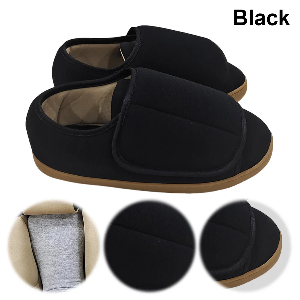 Мужские домашние тапочки для диабетиков с регулируемой застежкой, широкие, для отечных ног, для использования в помещении
Мужские домашние тапочки для диабетиков с регулируемой застежкой, широкие, для отечных ног, для использования в помещении