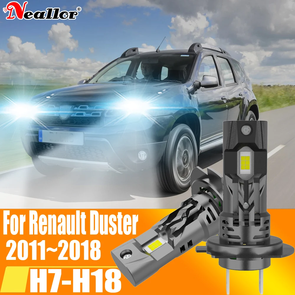 2 шт., Автомобильные светодиодные лампы H7 Canbus H18 6000K 12 В 55 Вт для Renault Duster 2011 ~ 2018
2 шт., Автомобильные светодиодные лампы H7 Canbus H18 6000K 12 В 55 Вт для Renault Duster 2011 ~ 2018