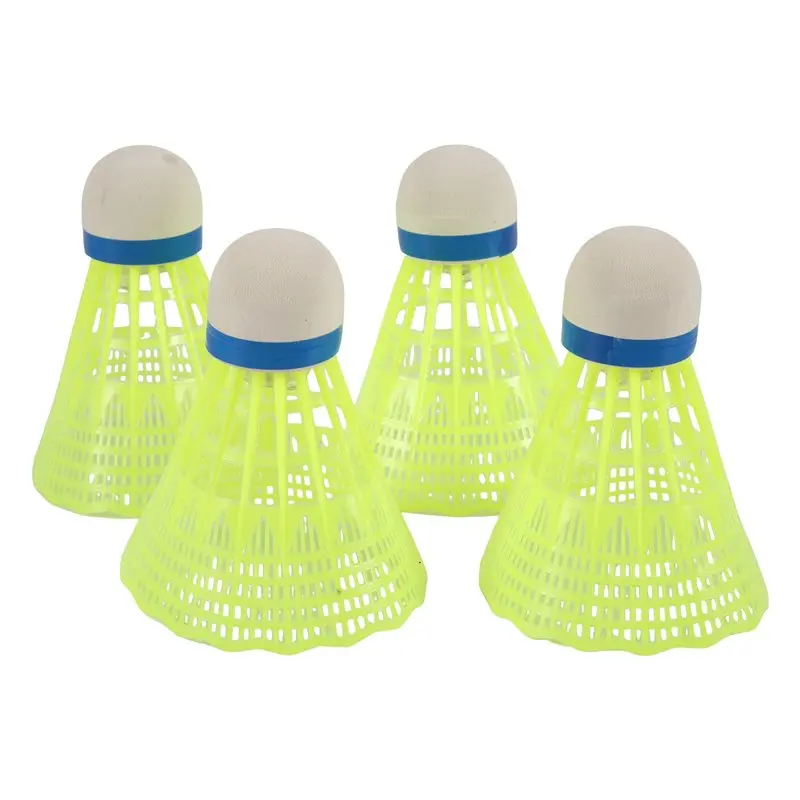 HOES-4Pcs Luminous Badminton Balls LED Foamed Plastic Sport Badminton Light-Up Shuttlecocks Badminton Set
HOES-4Pcs Luminous Badminton Balls LED Foamed Plastic Sport Badminton Light-Up Shuttlecocks Badminton Set