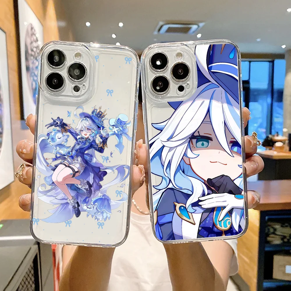 Game Genshin Impact Furina phone case FUNDA For iPhone 12 11 13 14 15 16 17MINI Max Pro Plus Clear Back Cover Shockproof Soft
Game Genshin Impact Furina phone case FUNDA For iPhone 12 11 13 14 15 16 17MINI Max Pro Plus Clear Back Cover Shockproof Soft