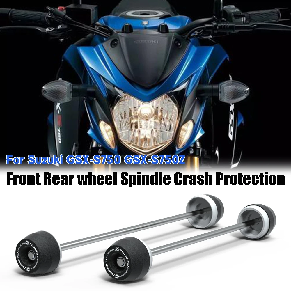 For Suzuki GSX-S750 GSX-S750Z 2017-2021 Motorcycle Front Rear wheel Spindle Crash Protection
For Suzuki GSX-S750 GSX-S750Z 2017-2021 Motorcycle Front Rear wheel Spindle Crash Protection