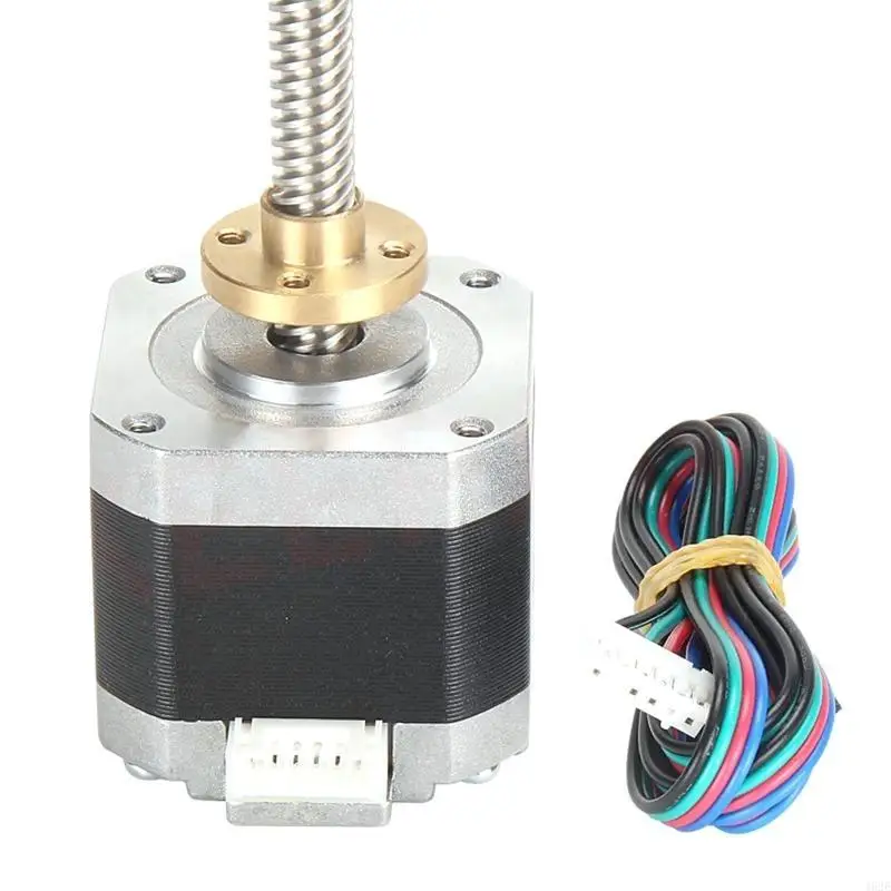 462E Direct Drive Extruder Stepper Motor NEMA17 300mm T8 Screw Pancake Motor 1.5A for CNC Z 42 Linear 2-Phase 4P
462E Direct Drive Extruder Stepper Motor NEMA17 300mm T8 Screw Pancake Motor 1.5A for CNC Z 42 Linear 2-Phase 4P