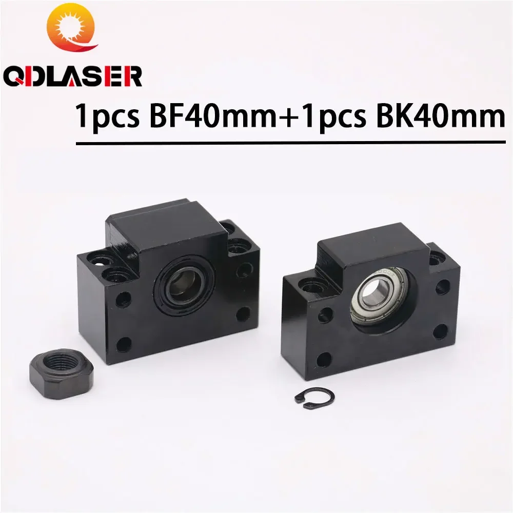 QDLASER BK40 BF40 Ballscrew Fixed Side End Supports Sets for CNC Parts Ballscrew SFU6005 SFU6010
QDLASER BK40 BF40 Ballscrew Fixed Side End Supports Sets for CNC Parts Ballscrew SFU6005 SFU6010