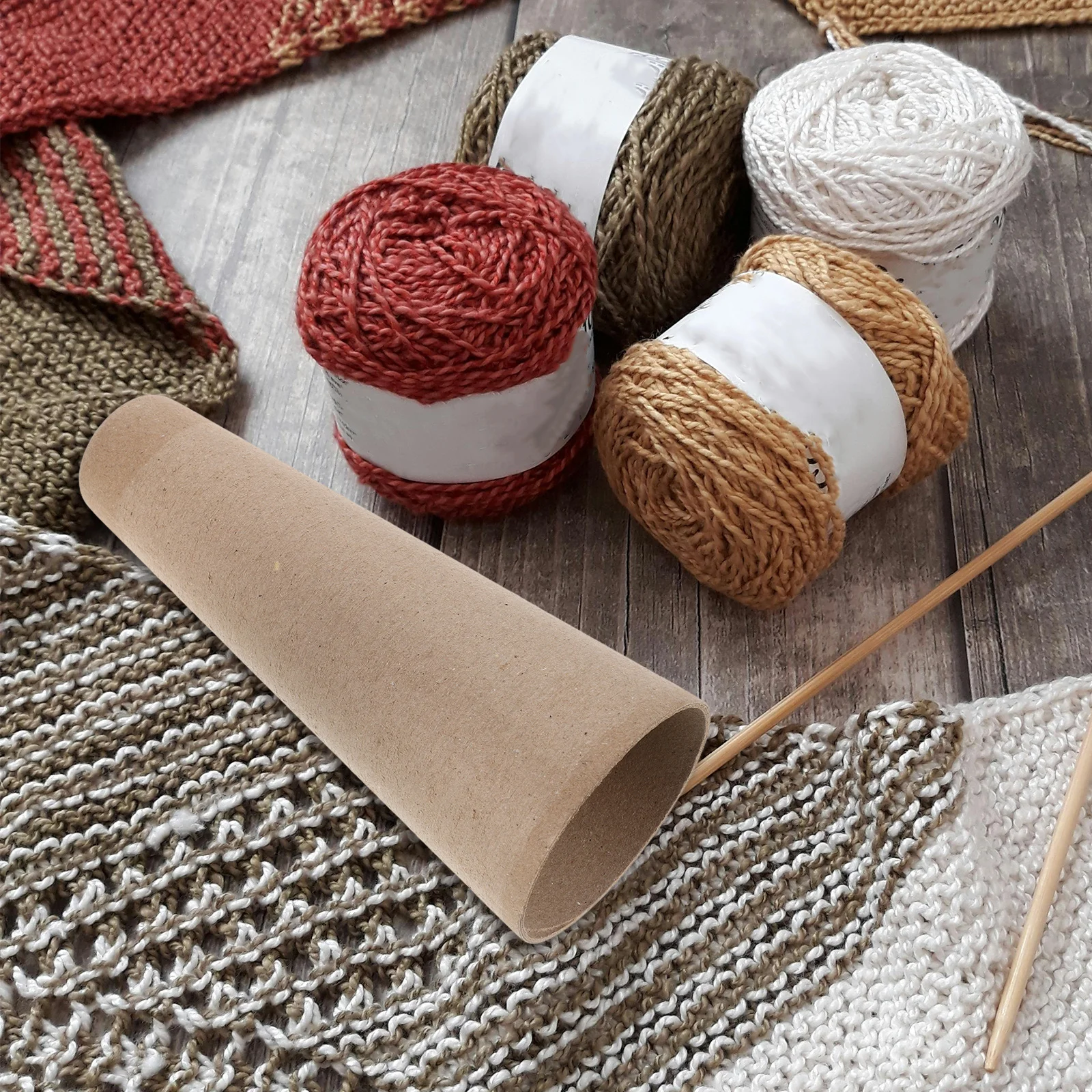 5Pcs Yarn Winder Reel Paper Cones Wool Winding Spool for Knitting Crochet Embroidery Weaving Supplies Yarn Cones Empty
5Pcs Yarn Winder Reel Paper Cones Wool Winding Spool for Knitting Crochet Embroidery Weaving Supplies Yarn Cones Empty
