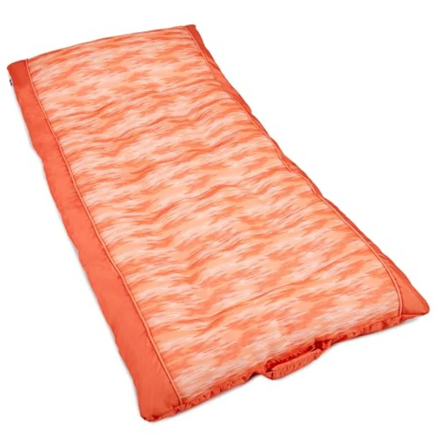 Kona Pool Float Peach Glow for pool use peach-colored mesh fabric quick-draining and no-inflation design
Kona Pool Float Peach Glow for pool use peach-colored mesh fabric quick-draining and no-inflation design
