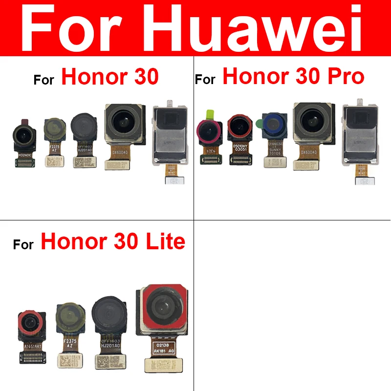 Гибкий кабель передней и задней камеры для Huawei Honor 30 5G 30Pro 30Lite, основная задняя передняя камера для селфи, замена гибкой ленты
Гибкий кабель передней и задней камеры для Huawei Honor 30 5G 30Pro 30Lite, основная задняя передняя камера для селфи, замена гибкой ленты