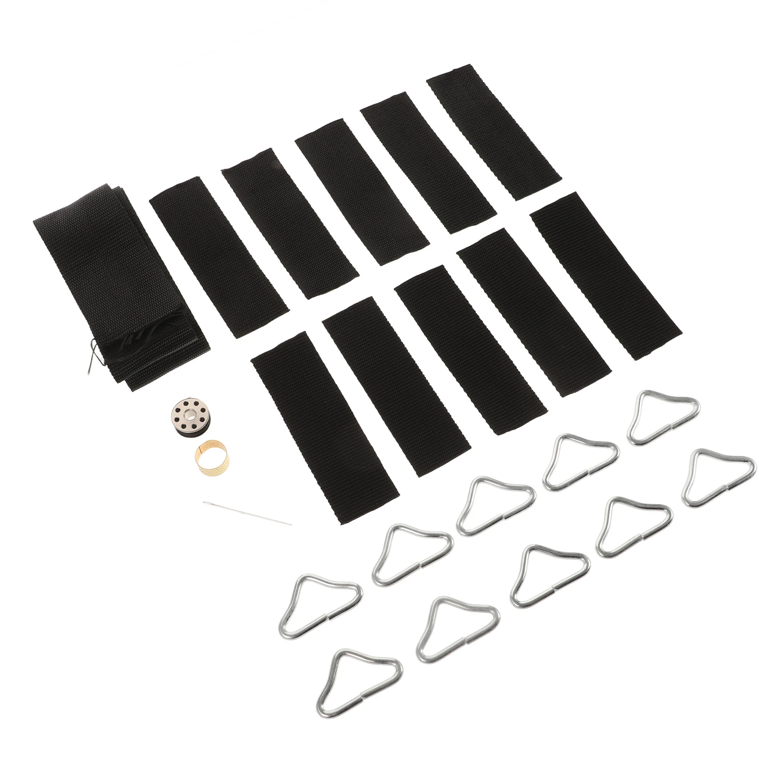 1 set Trampoline Repair Kit Replacement Parts Metal Triangle Buckles Child Bounce Accessory Portable Jumping Cloth Outdoor Toys
1 set Trampoline Repair Kit Replacement Parts Metal Triangle Buckles Child Bounce Accessory Portable Jumping Cloth Outdoor Toys