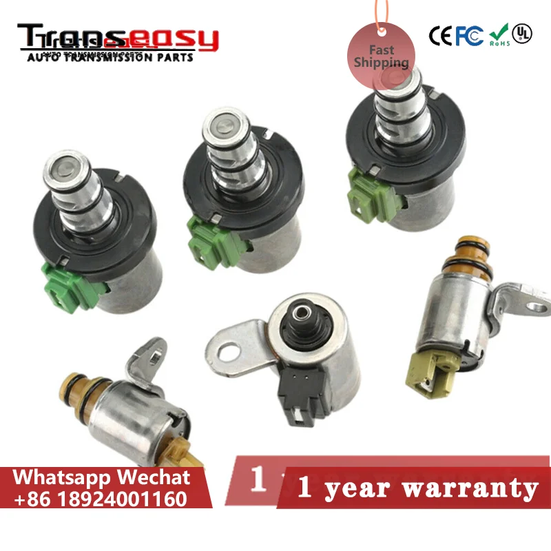 6 PCS 4F27E Transmission Solenoid Kit Suit For Mazda 2 3 5 6 CX-7 MPV 48420K-R
6 PCS 4F27E Transmission Solenoid Kit Suit For Mazda 2 3 5 6 CX-7 MPV 48420K-R