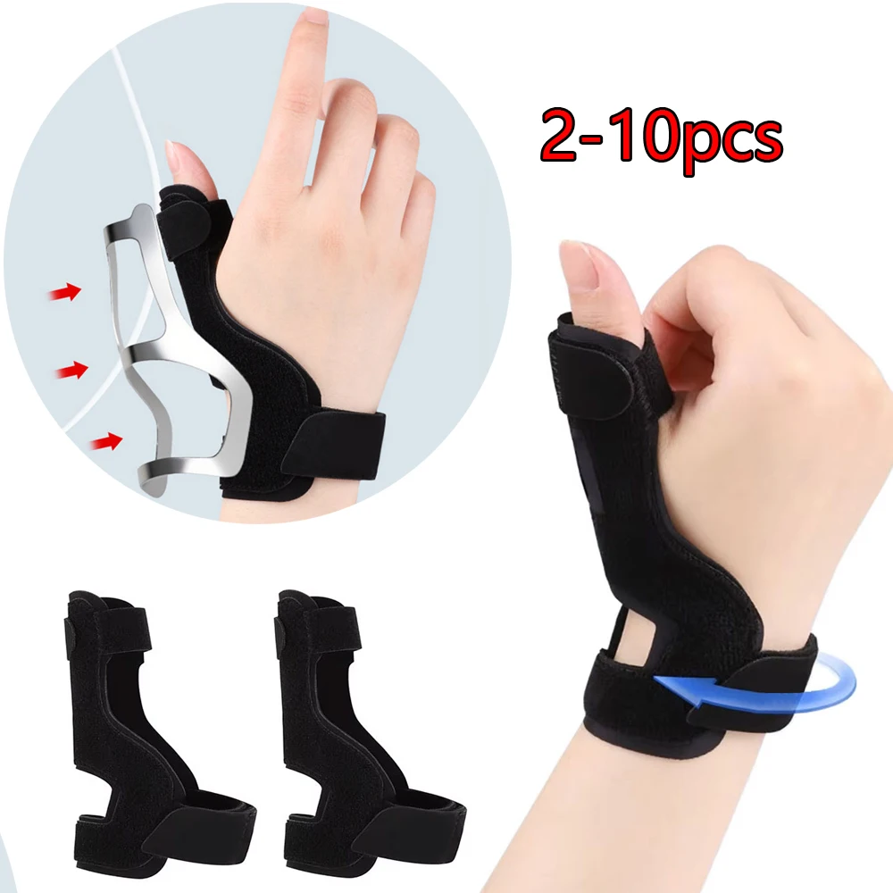 2-10Pcs Tendon Sheath Wrist Guard Foldable Aluminum Plate Thin And Light Breathable Double Binding Straps Fixed Thumb Unisex
2-10Pcs Tendon Sheath Wrist Guard Foldable Aluminum Plate Thin And Light Breathable Double Binding Straps Fixed Thumb Unisex