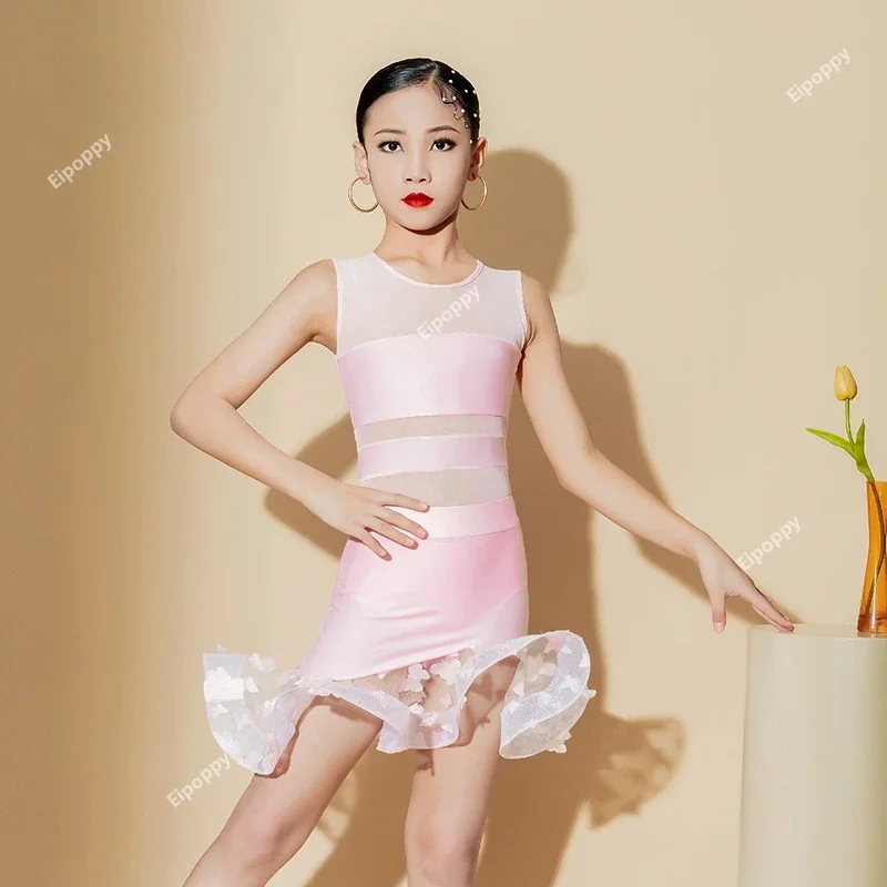 Samba Tango Ballroom Salsa Latin Dance Skirt Performance Clothes Kids Latin Dance Dress Girls Stage Dance Wear Practice Clothes
Samba Tango Ballroom Salsa Latin Dance Skirt Performance Clothes Kids Latin Dance Dress Girls Stage Dance Wear Practice Clothes