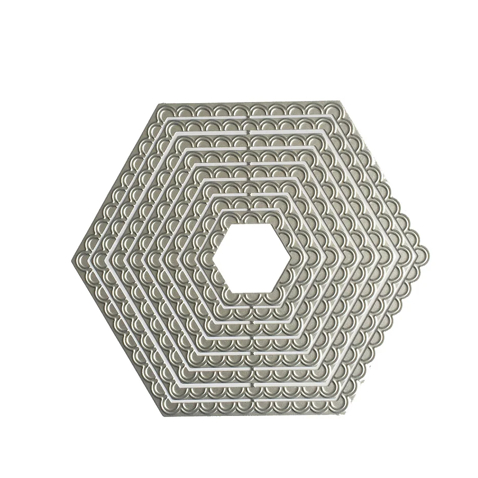 Hexagon sexangle border frame Scrapbooking Cutting Dies Yiwu clearance DIY Paper gift Card Making metal craft Album decoration
Hexagon sexangle border frame Scrapbooking Cutting Dies Yiwu clearance DIY Paper gift Card Making metal craft Album decoration