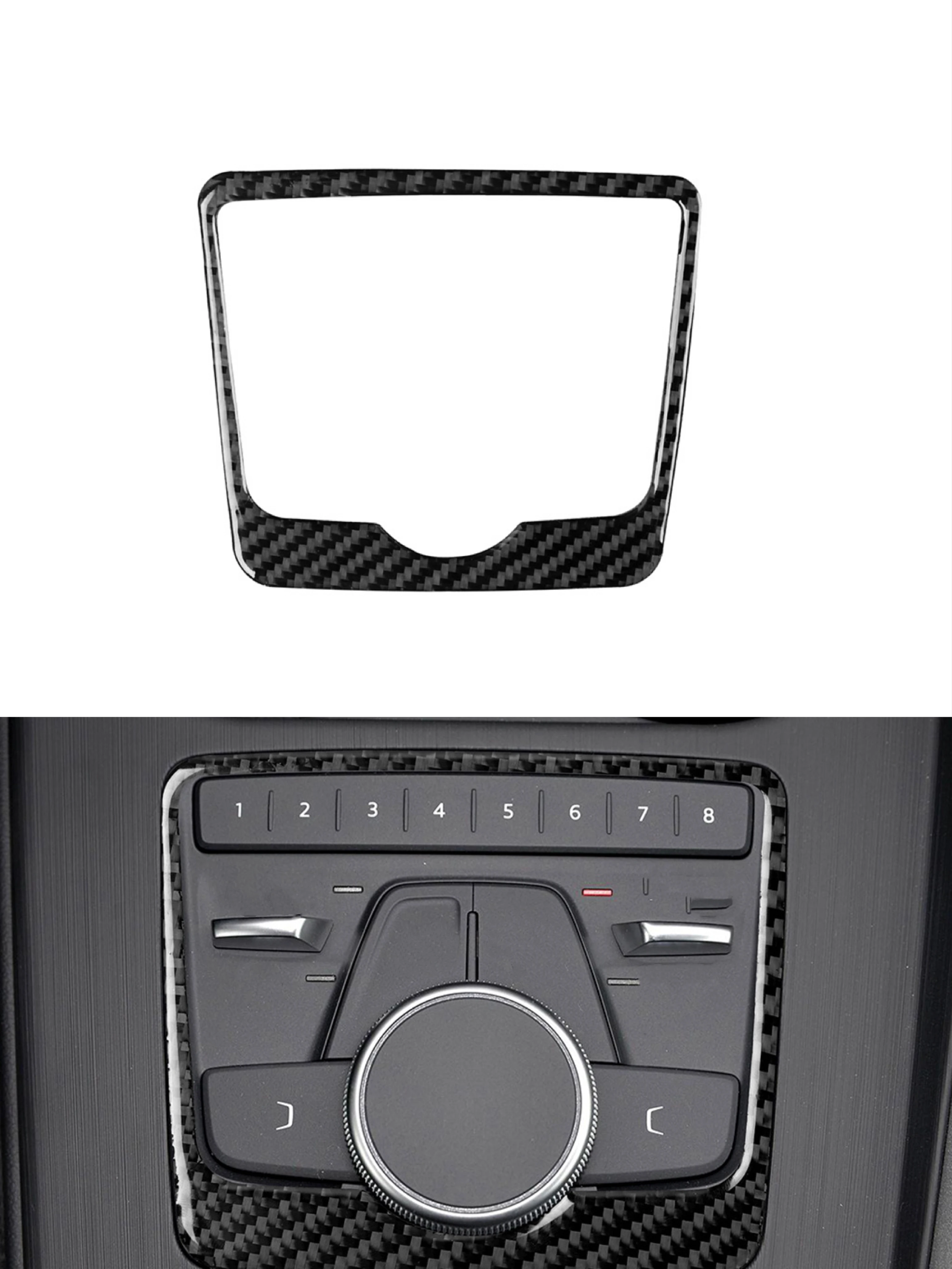 Car Multimedia Display Decorative Frame Gear Shift Panel Trim Sticker Knob Button Cover For Audi A4 B9 2017 2018 2019
Car Multimedia Display Decorative Frame Gear Shift Panel Trim Sticker Knob Button Cover For Audi A4 B9 2017 2018 2019