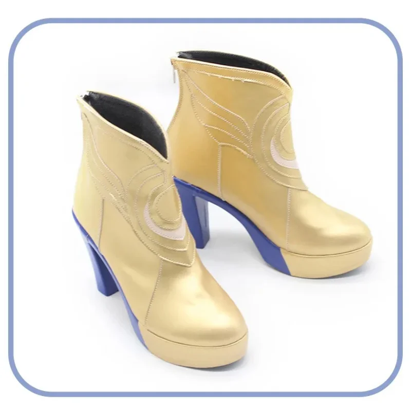 25COSGame Honkai Star Rail Cipher Cosplay Shoes Cifera Cosplay Props Accessories PU Leather Shoes Halloween Party Boots Custom M
25COSGame Honkai Star Rail Cipher Cosplay Shoes Cifera Cosplay Props Accessories PU Leather Shoes Halloween Party Boots Custom M