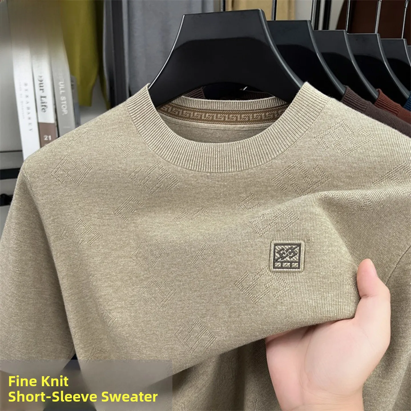 Lege Paul Men's Knitted ort Sve T-irt round Ne Precision Weaving Busin Casual Loose Fit Polyester Fiber
Lege Paul Men's Knitted ort Sve T-irt round Ne Precision Weaving Busin Casual Loose Fit Polyester Fiber