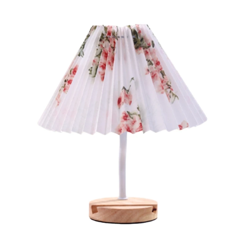 Three-Color Bedroom Sleep Lamp USB Vintage Pleated Fabric Table Lamps Cozy Atmosphere Decoration Desk Lamp
Three-Color Bedroom Sleep Lamp USB Vintage Pleated Fabric Table Lamps Cozy Atmosphere Decoration Desk Lamp