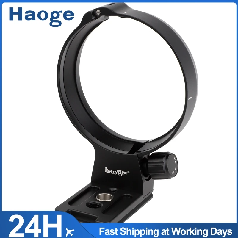 Haoge LMR-RF150 Кольцо для крепления штатива с воротником объектива для Canon RF100-500 мм F4.5-7.1 L IS USM Основание подставки для объектива Canon RF-Mount
Haoge LMR-RF150 Кольцо для крепления штатива с воротником объектива для Canon RF100-500 мм F4.5-7.1 L IS USM Основание подставки для объектива Canon RF-Mount