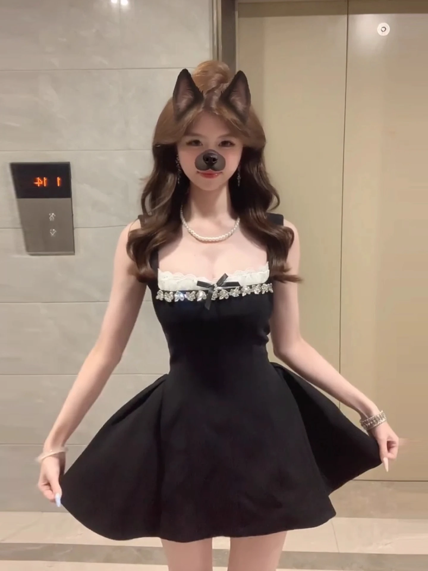 Ele Lace Splice Bridesmaid Dr Women's Autumn Winter New Sle Slimming A-Line Skirt High Waist Ball Gown Sle Dr
Ele Lace Splice Bridesmaid Dr Women's Autumn Winter New Sle Slimming A-Line Skirt High Waist Ball Gown Sle Dr