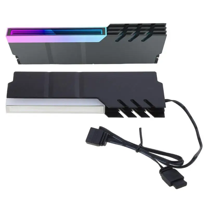 652F Memory Heatsink Heat sink Cooler Memory Radiator ARGB Light Radiator with Multi-color Modes Aluminum Radiator
652F Memory Heatsink Heat sink Cooler Memory Radiator ARGB Light Radiator with Multi-color Modes Aluminum Radiator