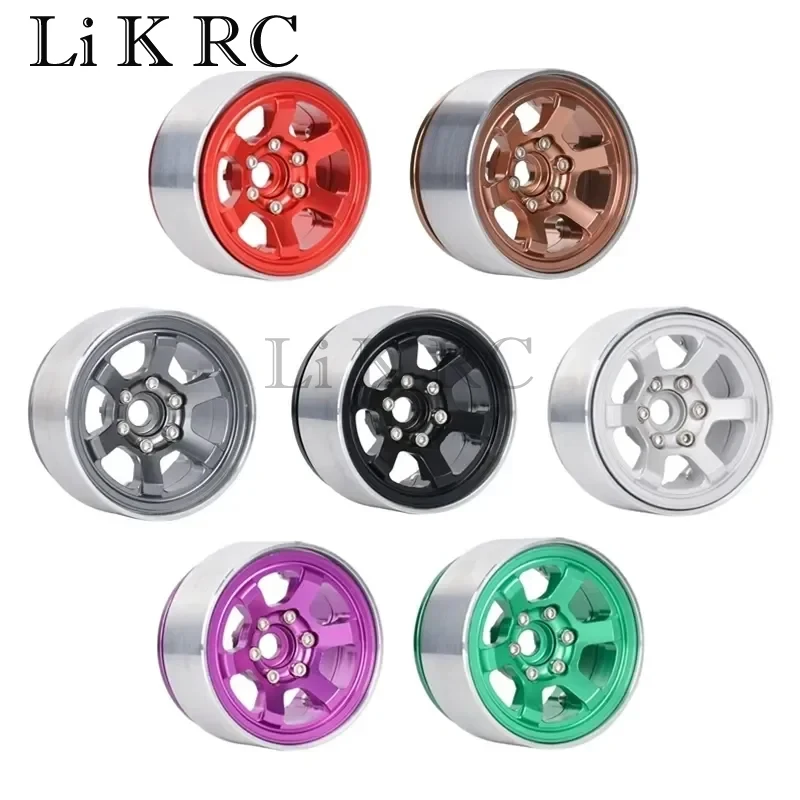 4pcs Metal 1.9" Beadlock 6-Spokes Wheel Rim Wheel Hub for 1/10 RC Crawler Car Axial SCX10 TRX4 RC4WD D90 Redcat Gen8
4pcs Metal 1.9" Beadlock 6-Spokes Wheel Rim Wheel Hub for 1/10 RC Crawler Car Axial SCX10 TRX4 RC4WD D90 Redcat Gen8