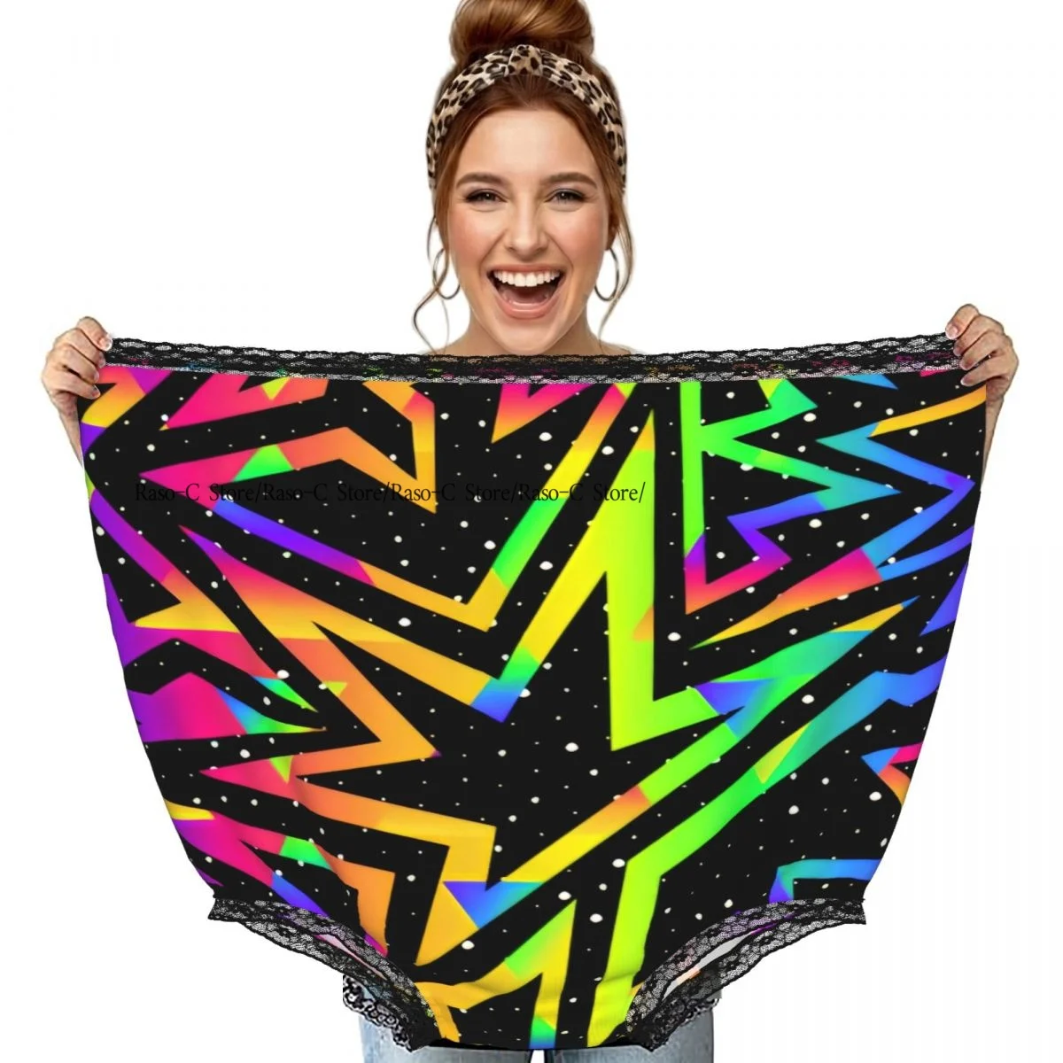 Party Funny Trick Granny Underwear Humorous Daily Wear Star Rainbow Geometric Pattern Panties
Party Funny Trick Granny Underwear Humorous Daily Wear Star Rainbow Geometric Pattern Panties