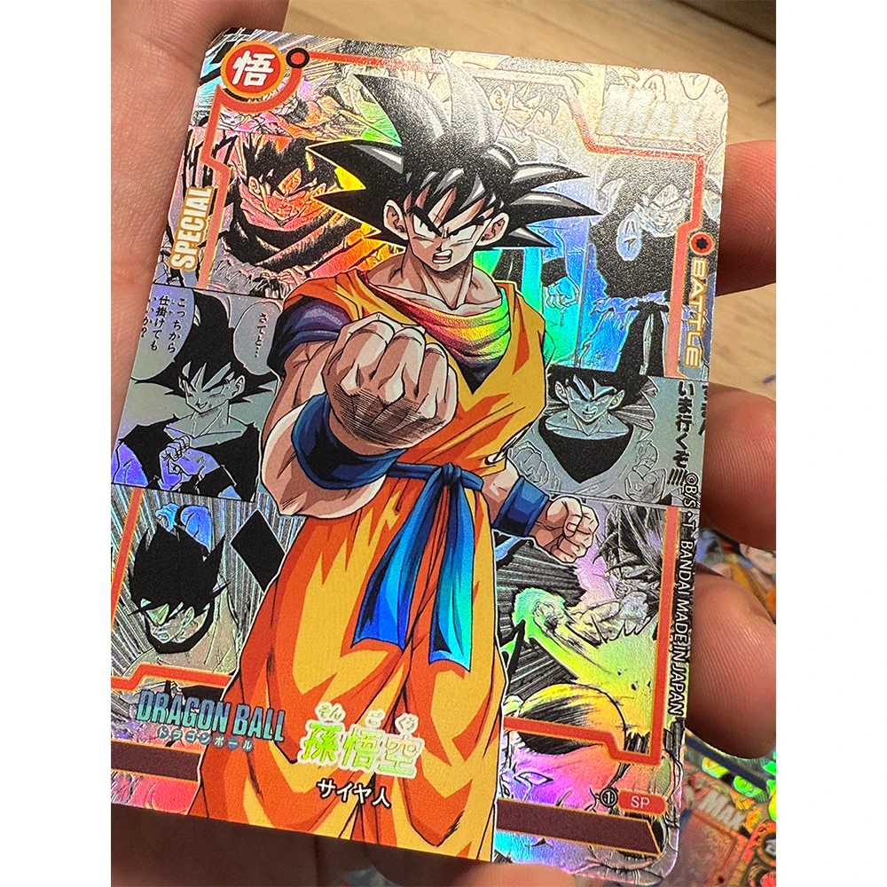 18Pcs/set Dragon Balls Anime Collection Card Son Goku Son Gohan Chichi Piccolo Relief Refractive Color Flash Card Child Gifts
18Pcs/set Dragon Balls Anime Collection Card Son Goku Son Gohan Chichi Piccolo Relief Refractive Color Flash Card Child Gifts